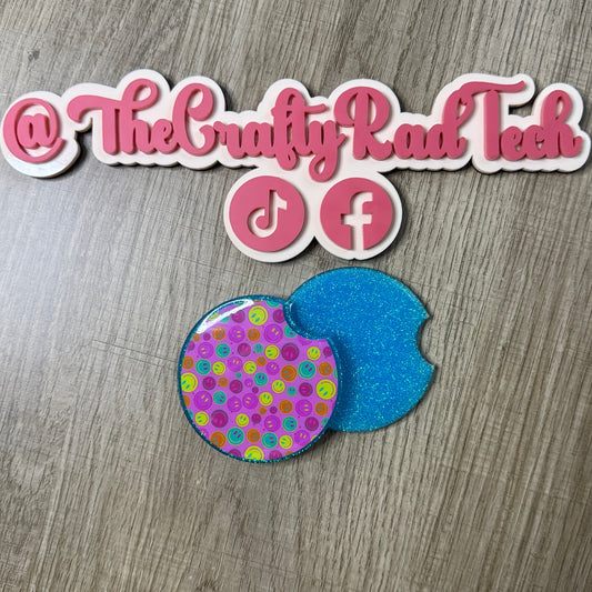 Neon smiley’s