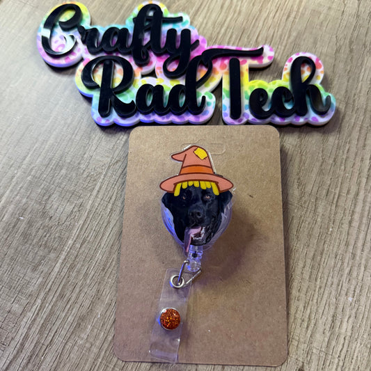 Custom pet badge reel