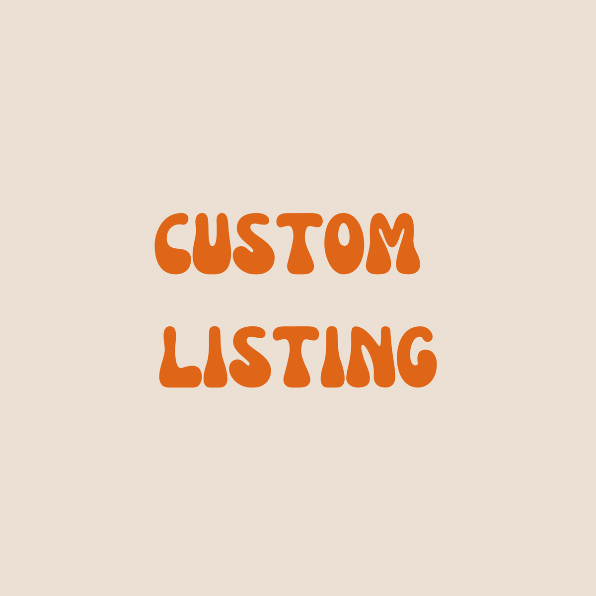 Custom T-shirt